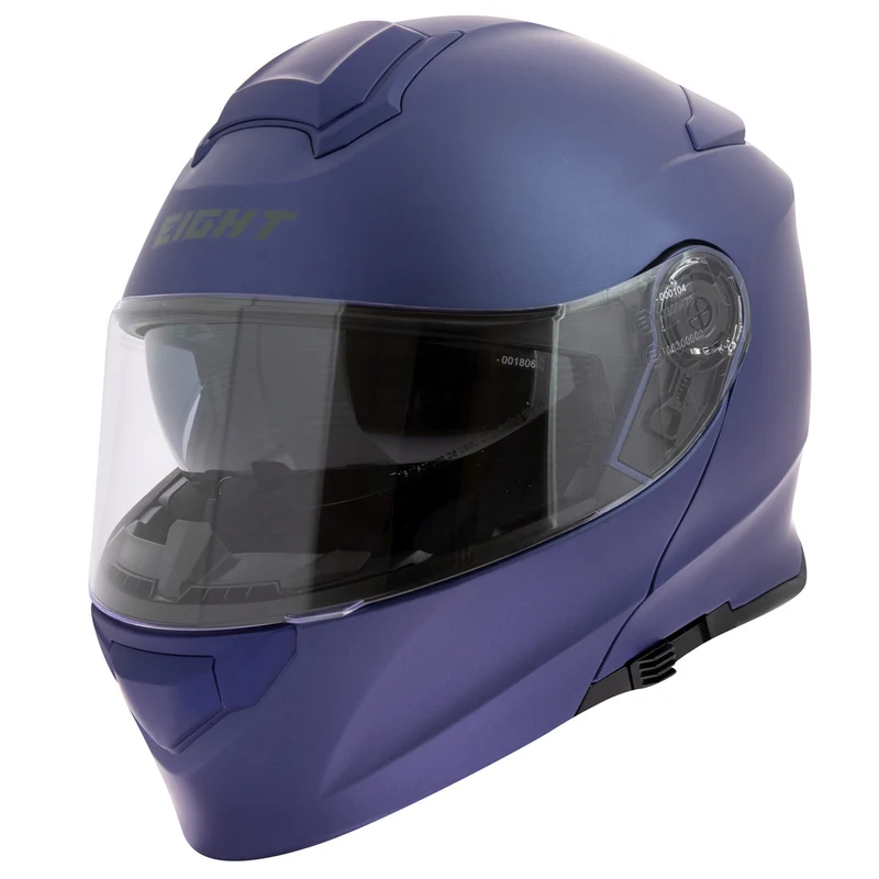 Casque moto modulable + Pinlock - S550 Bleu
