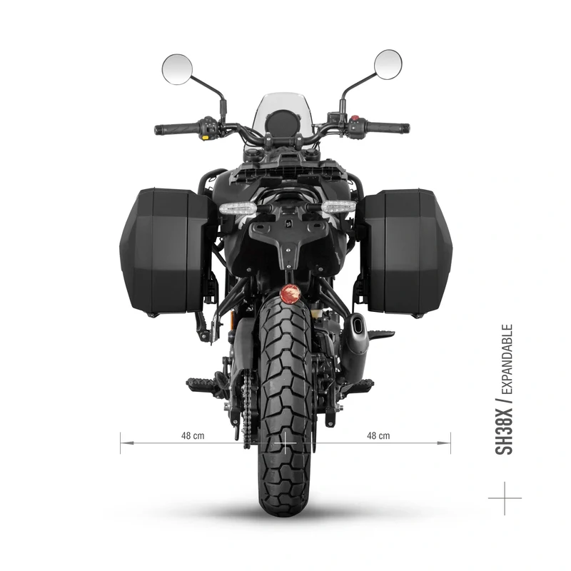Fijaciones laterales 3P Shad Royal enfield HIMALAYAN MANA BLACK 450 2026-2026