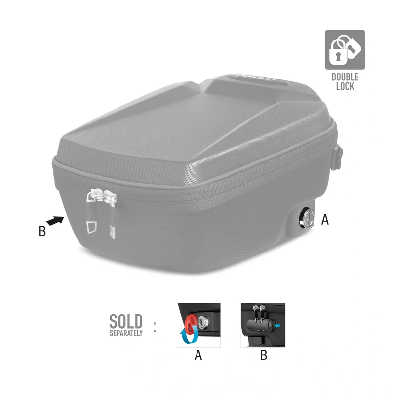 Bolsa depósito Shad Click System E09C
