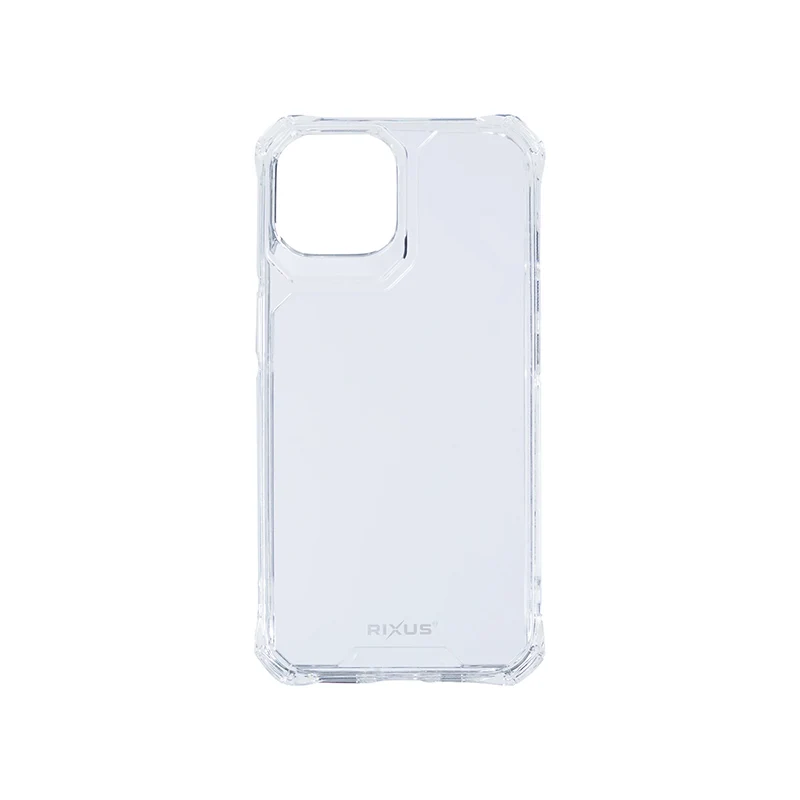Coque Smartphone-Telephone Rixus Armor-X Anti Choc Pour Apple Iphone 14 Transparent (Vendu A L'Unite)