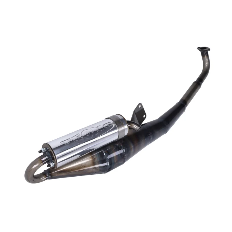 Échappement complet Tecno Estoril Nu/Aluminium Tomos A35