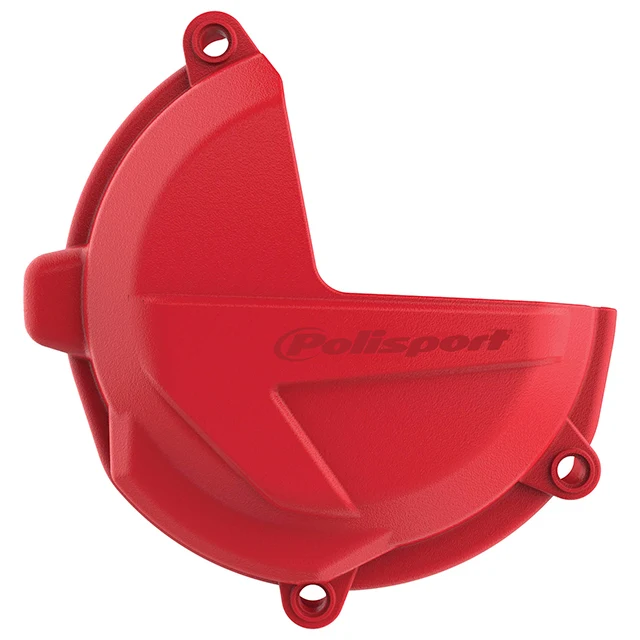 Protector Tapa Embrague Beta RR 250/300/Xtrainer 300 18-22 Polisport - rojo
