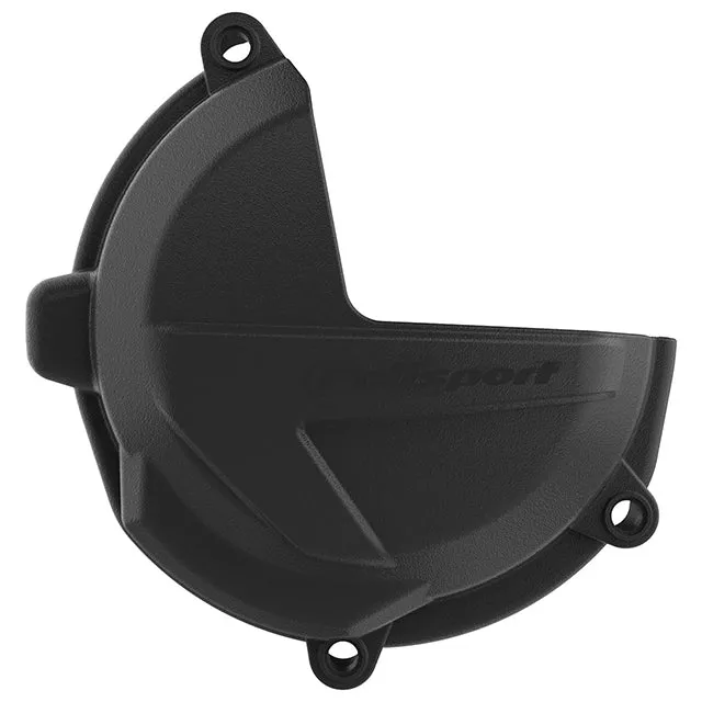 Protector Tapa Embrague Beta RR 250/300/Xtrainer 300 18-22 Polisport - negro