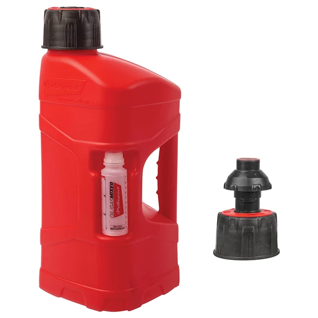 Bidón de combustible Prooctane 10 L con tapa probeta graduada y válvula de llenado Polisport
