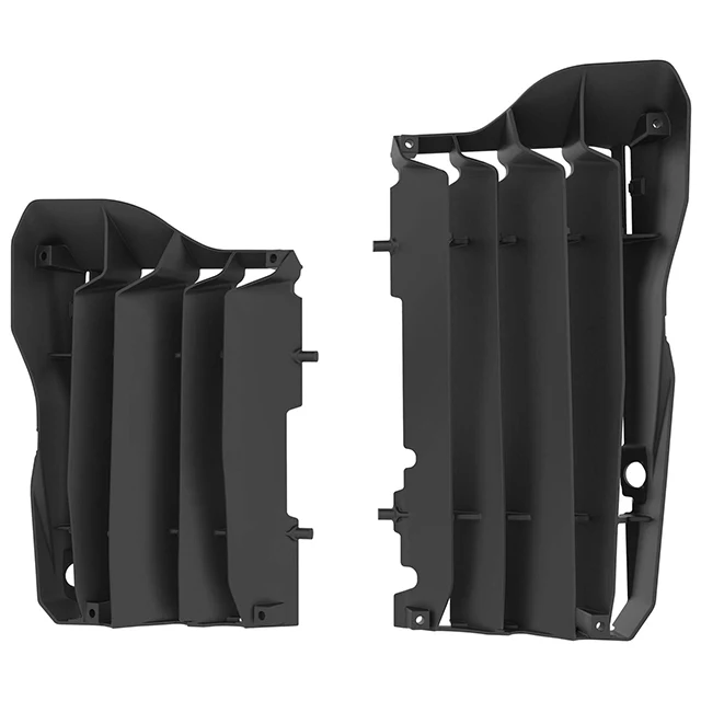 Aletines radiador Honda CRF250RX 19 / CRF250R 18-19 Polisport - negro