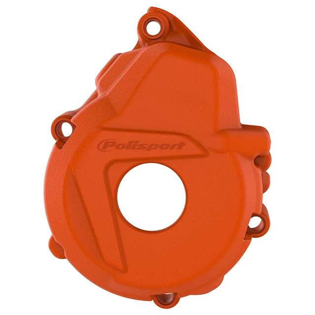 Protector Tapa de Encendido Husqvarna FE 250/350 KTM EXC-F/ XCF-W 250 / 350 17-22 Polisport - naranja KTM
