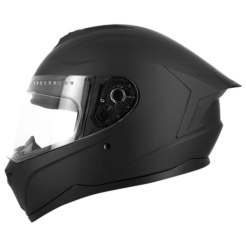 Casque intégral moto - Prétender noir mat