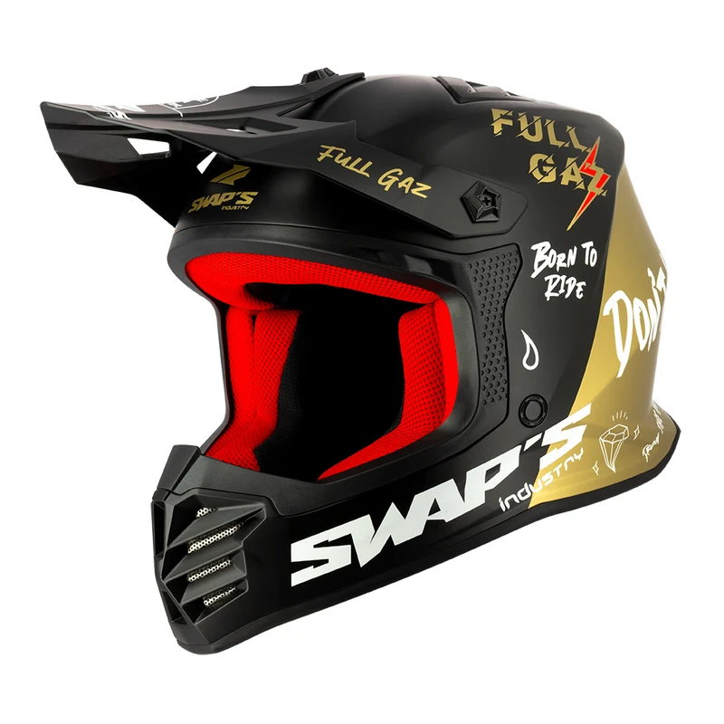 Casque Moto Enfant - Swaps S886 Rock'it Full Gaz