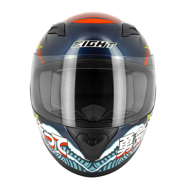 Casque intégral moto enfant - Eight Kanji