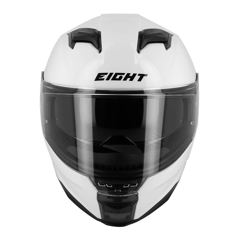 Casque intégral moto - Eight S442 Blanc