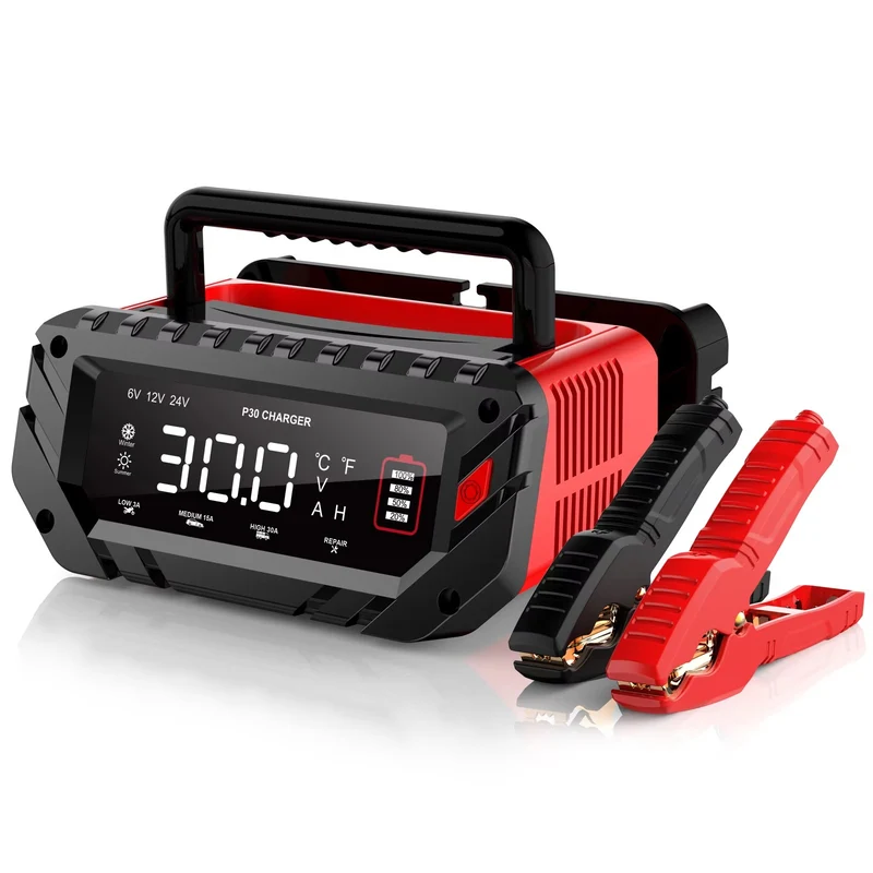 Chargeur batterie moto intelligent 12V 30A