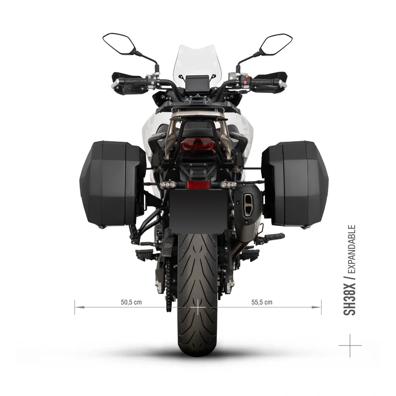 Fijaciones laterales 3P Shad Benelli TRK 702/TRK 702X 23-26