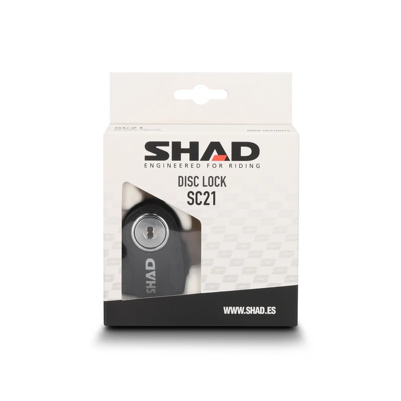 Candado antirrobo disco Shad SC21 - negro