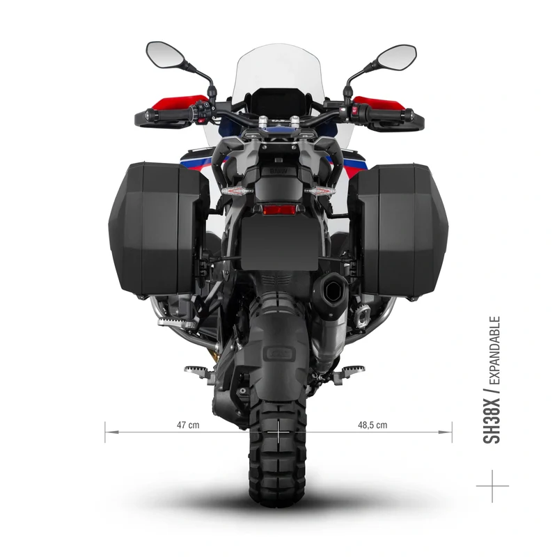 Fijaciones laterales 3P Shad Bmw R1300GS ADVENTURE 25-26