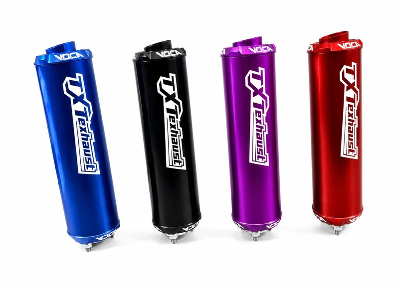 Silencieux TXT Colors – Ø23 mm alu CNC