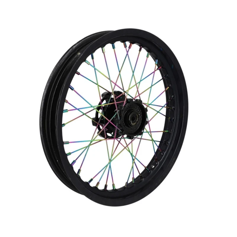 Jeu de rayons Roue avant Doppler 195MM 36 pièces Néochrome Derbi Senda