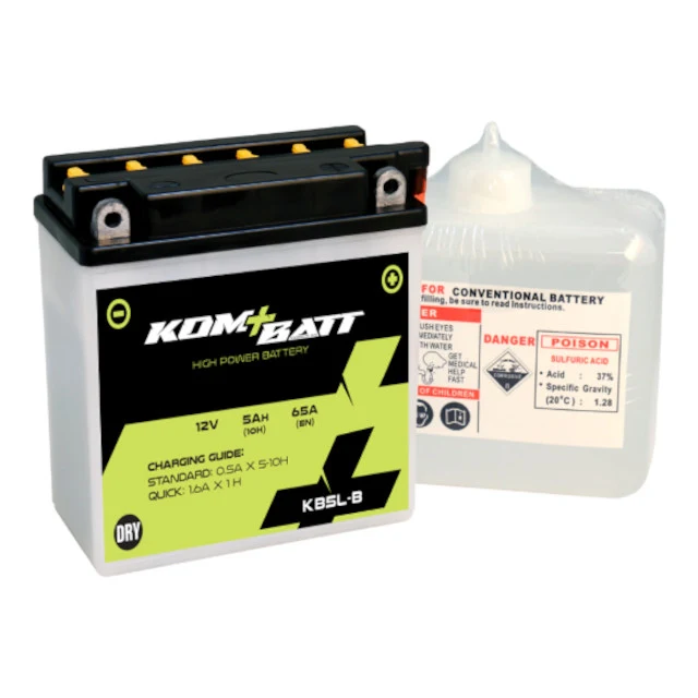 Batería YB5L-B Kombatt