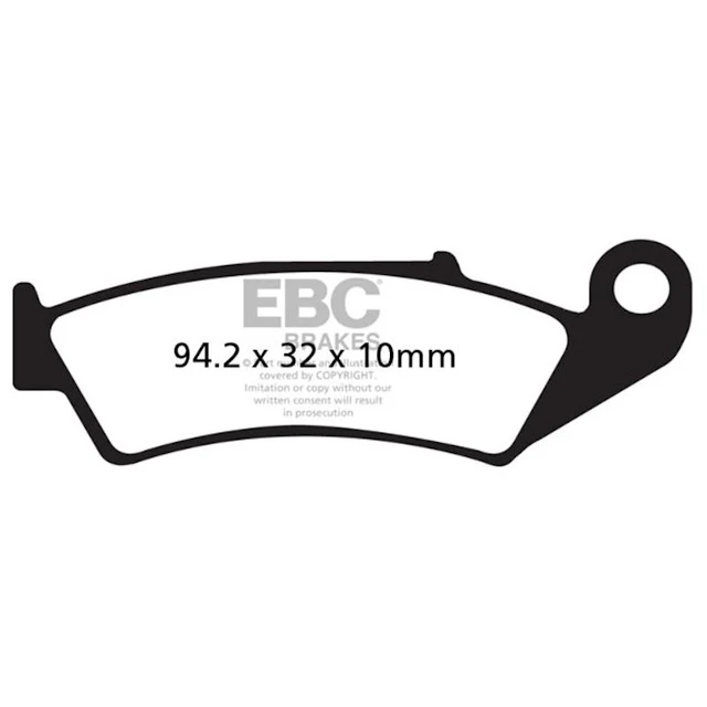 Pastillas de freno Honda RVF / VFR 400-750 EBC - Orgánicas
