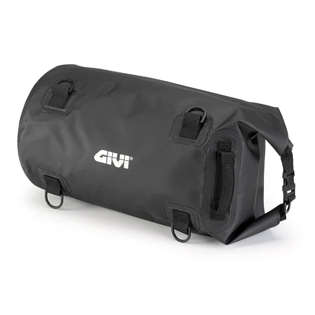 Bolsa cargo adicional cilíndrica impermeable 30L Givi - negro