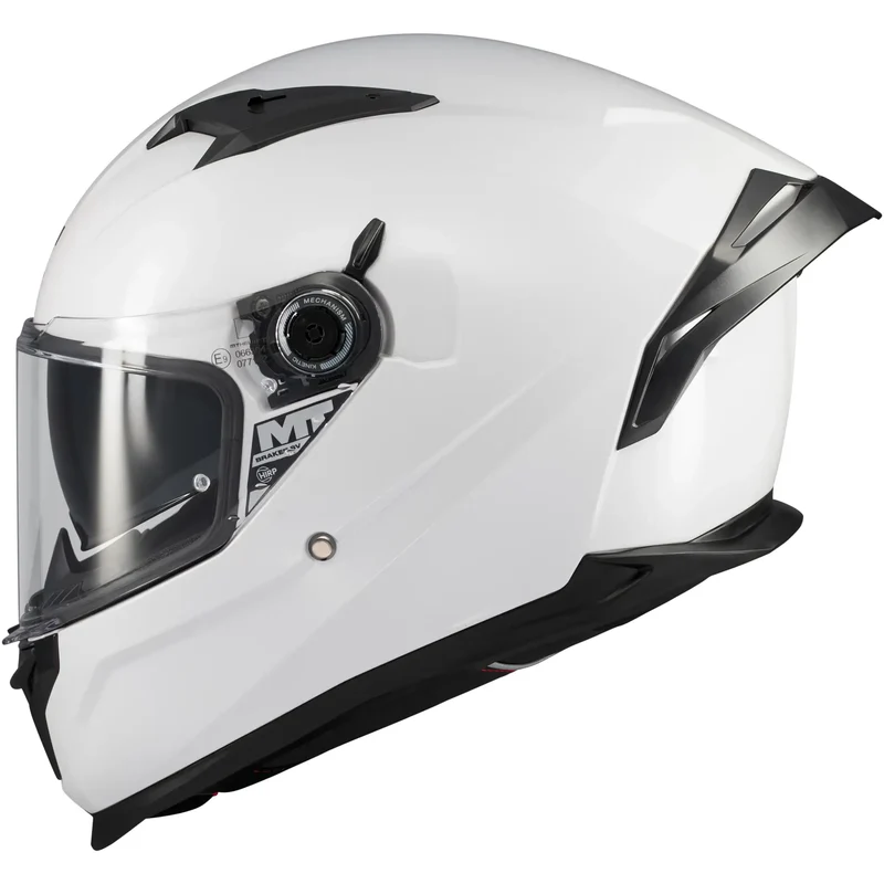 Casco MT Braker SV Pure A0 - Blanco Brillo