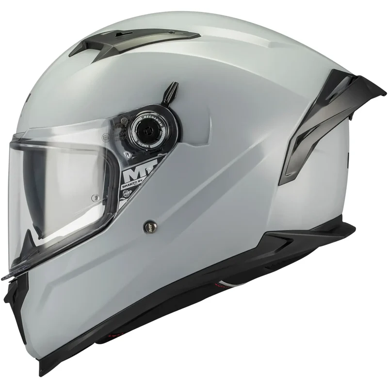 Casco MT Braker SV Pure A12 - Gris Brillo