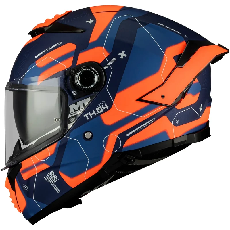 Casco MT Thunder 4 SV Lumëx C24
