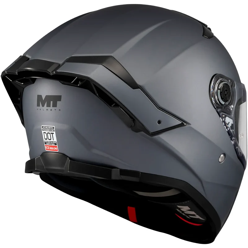 Casco MT Thunder 4 SV Pure A2 - Titanio Mate