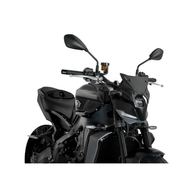 Cúpula Yamaha MT-09 24-25 New Generation Sport Plus Puig - negro mate