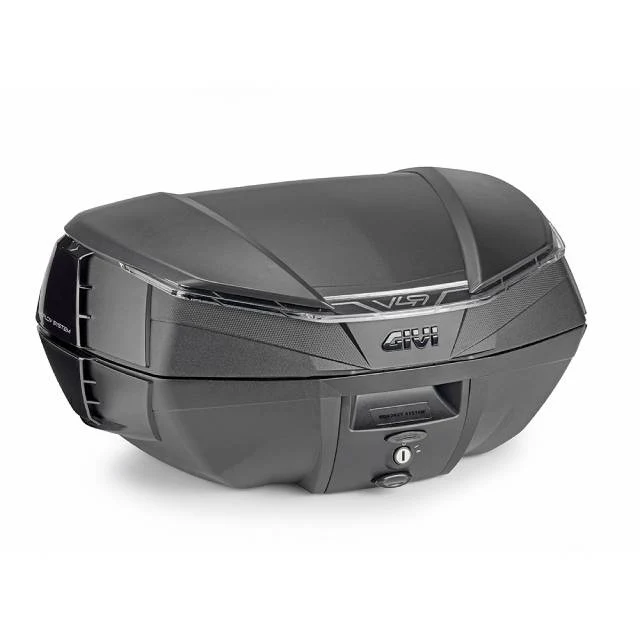Baúl V49 AIR negro catadrióptico ahumado 49 Litros Givi