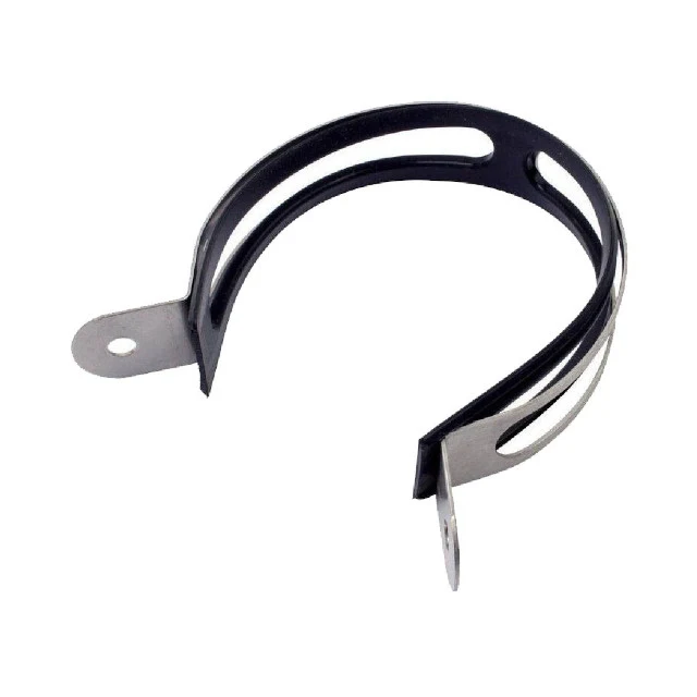 Abrazadera de goma soporte de escape ovalado Mivv