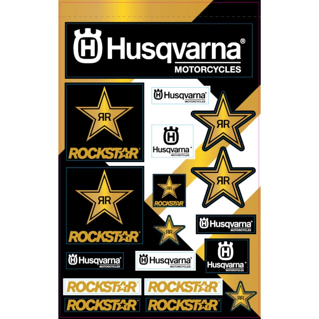 Kit pegatinas Husqvarna Rockstar