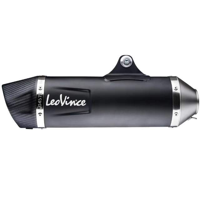 Silenciador Leovince Honda SH 350 21-23 negro-carbono