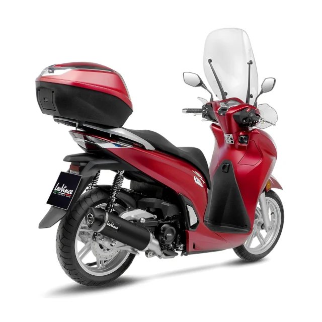 Silenciador Leovince Honda SH 350 21-23 negro-carbono