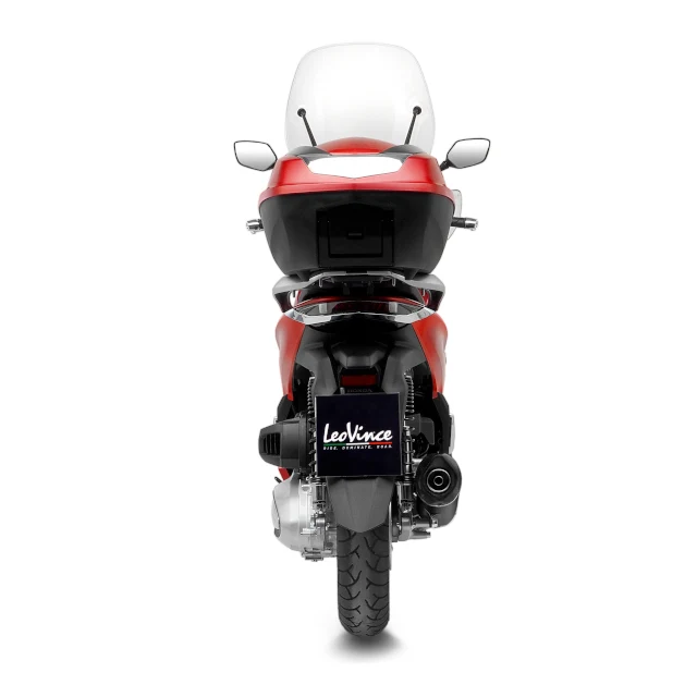 Silenciador Leovince Honda SH 350 21-23 negro-carbono