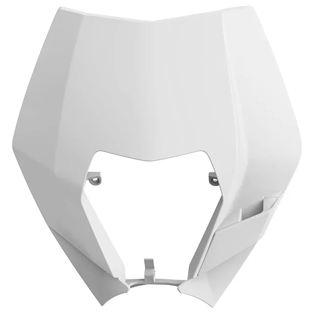 Mascara Faro KTM EXC/EXC-F/XC-W/XCF-W 08-13 Polisport - blanco