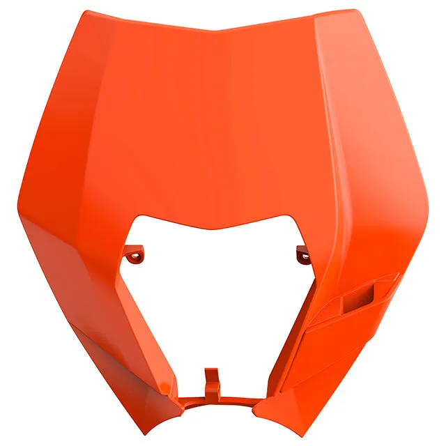 Mascara Faro KTM EXC/EXC-F/XC-W/XCF-W 08-13 Polisport - naranja KTM