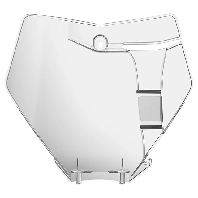 Careta portanumeros KTM SX/SX-F 19-22 Polisport - transparente