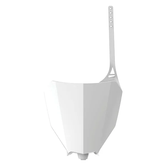 Careta portanumeros restyling Honda CR125R/CR250R CRF 18 style 02-07 Polisport - blanco