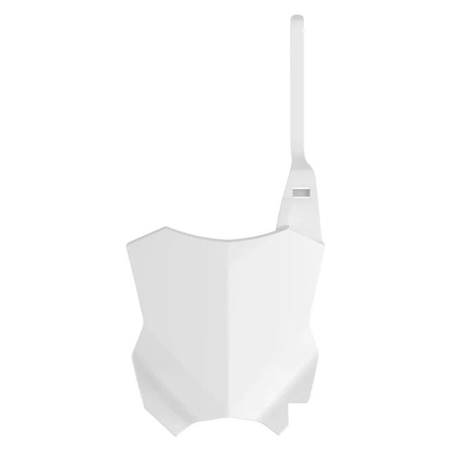 Careta portanumeros restyling KX125 / 250 KX450 20 style 03-08 Polisport - blanco