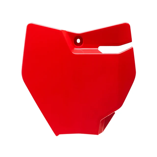 Soporte de matrícula MC 65 21-22 Polisport - rojo