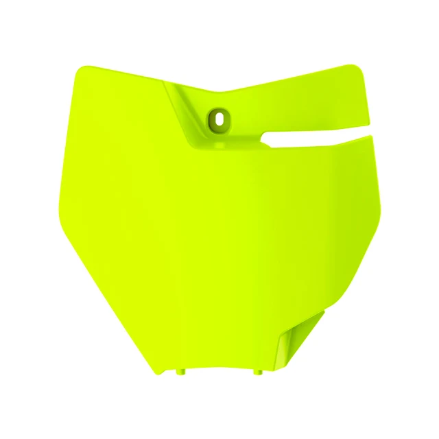 Careta portanumeros KTM 125/150SX 250/350/450SX-F / 16-18 250SX 250/300XC 17-18 Polisport - amarillo flúor