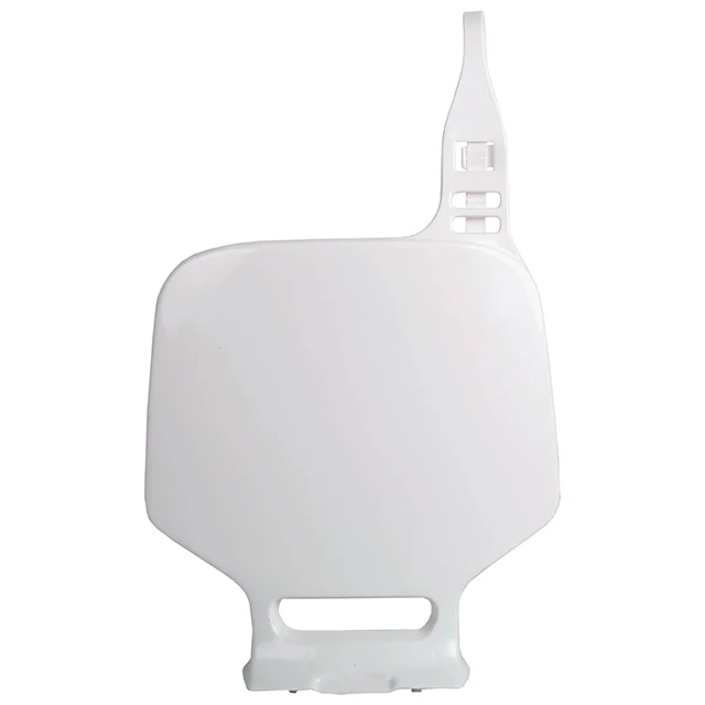 Careta Portanumeros Yamaha YZ85 02-14 YZ80 93-01 Blanco Polisport
