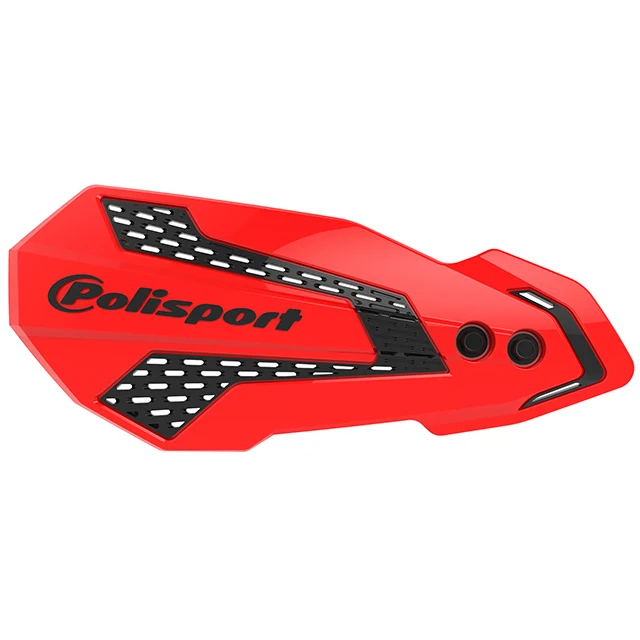 Paramanos MX Flow CRF450F CRF450RX 21-22 Rojo CR04/negro Polisport - negro