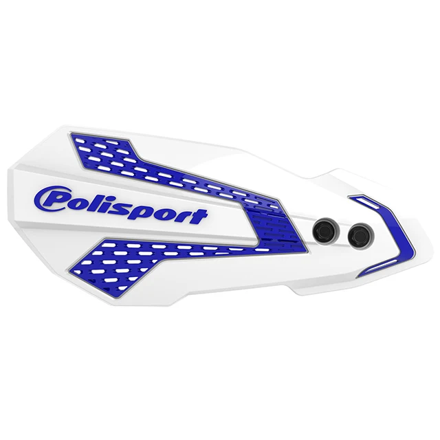 Paramanos MX Flow YZ/YZF/WR 08-22 Polisport - blanco-azul yam95