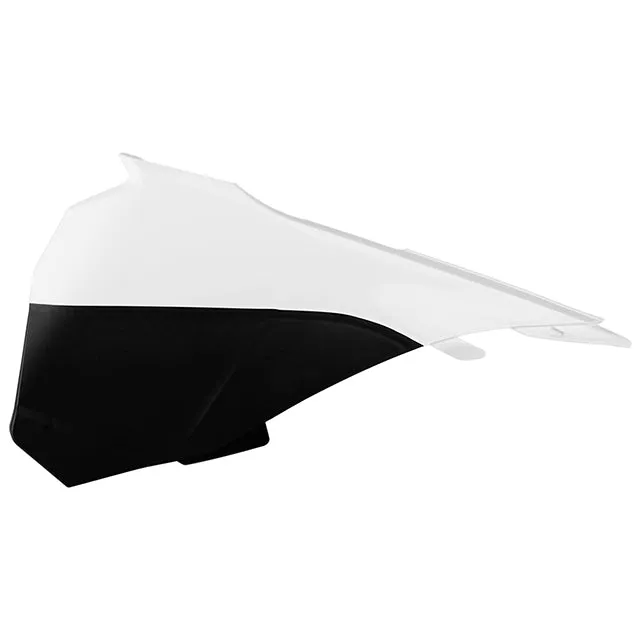 Tapas Filtro Aire KTM 85 SX 13-17 Polisport - blanco-negro