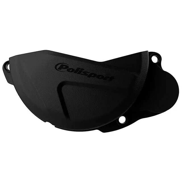 Protector Tapa Embrague Yamaha YZ250FX 13-17 Honda CRF250R 13-17 CRF250R 10 Polisport - negro