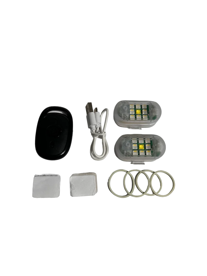 Lumières LED avec commandes