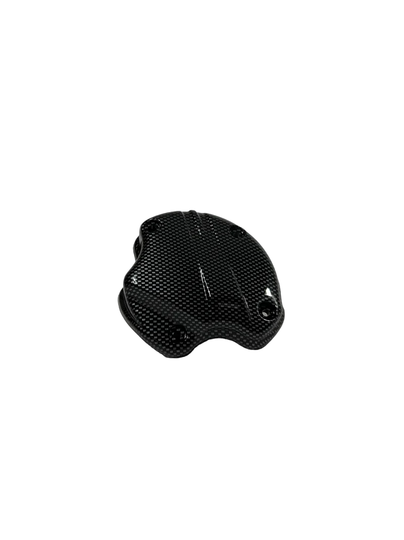 Cache Carter Piaggio 2 Temps Look Carbone
