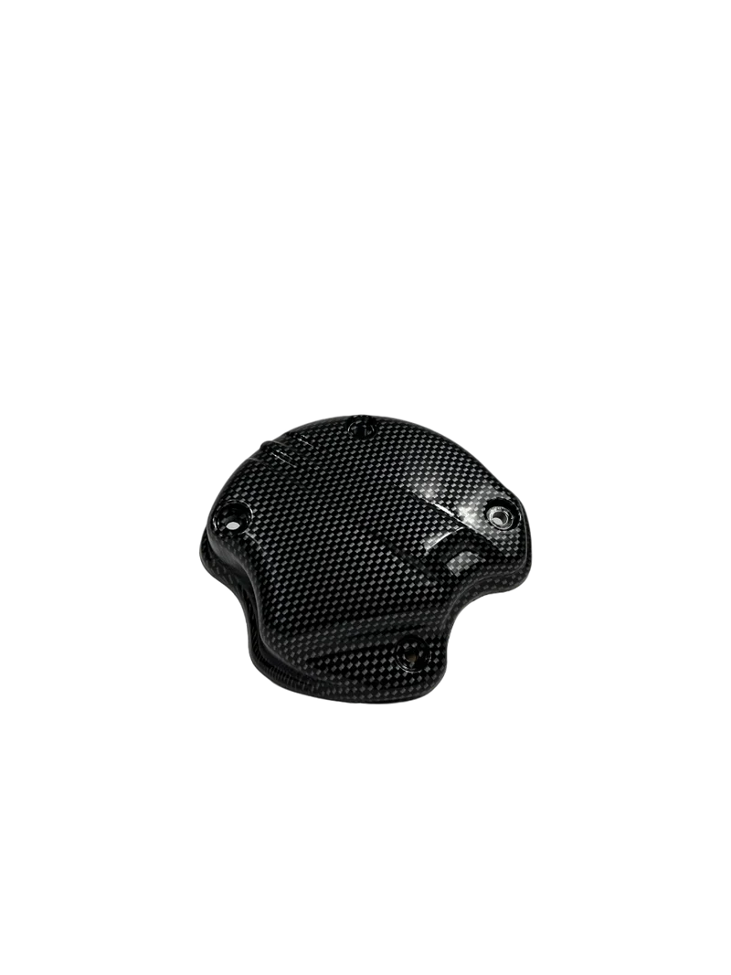 Cache Carter Piaggio 2 Temps Look Carbone
