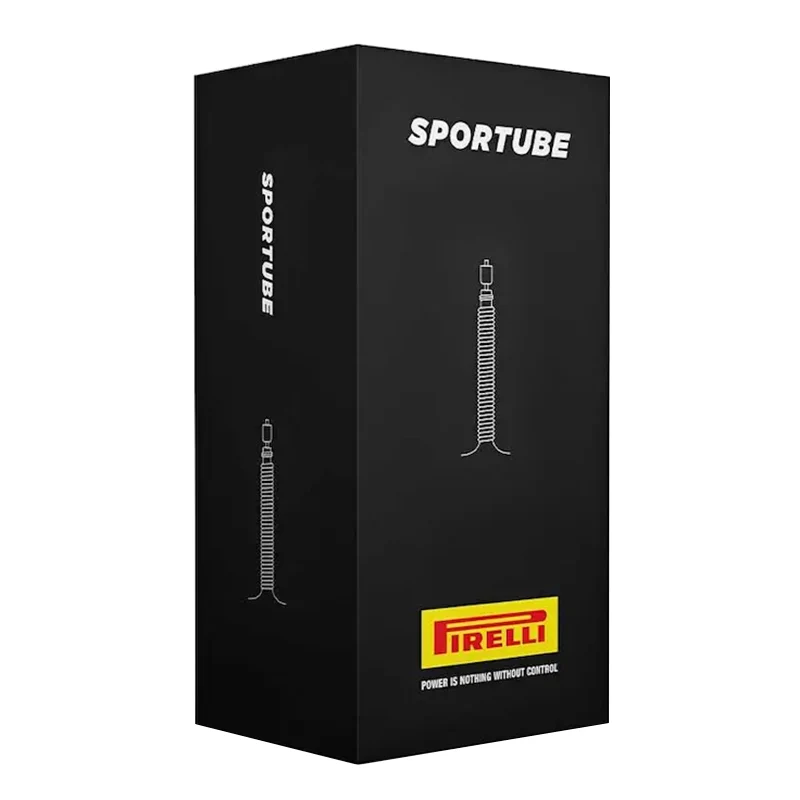 Chambre A Air Vélo 700 X 23-30 Pirelli Sportube Valve Presta Argent 48 mm